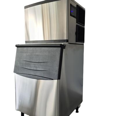 China Commercial wedged modular vertical ice cube maker machine used ice machine for hotel buffet for sale