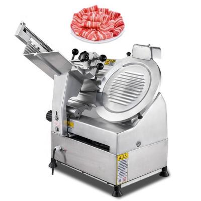 China Easy To Use Desktop Automatic Frozen Meat Slicer Small Meat Slicer Meat Cutter for sale