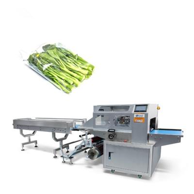 China Food Fresh Vegetable Fruit Automatic Horizontal Flow Packing Machine Filling Machine for sale