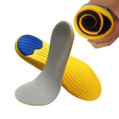 China Breathable Shoe Insole Sport Shock Absorption High Rebounded Insole For Sport Shoe for sale