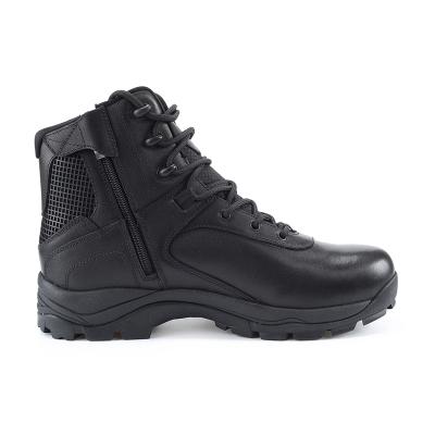 China Breathable Size 10 Military Boots Black Military Shoes Army Boots Military Combat Boots for sale