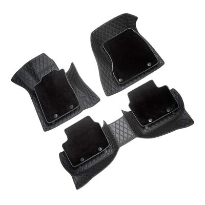 China Safe and Reliable General Car Floor Mats Leather PVC Sensitive Safety and Reliability Full Set of Car Floor Mats for sale