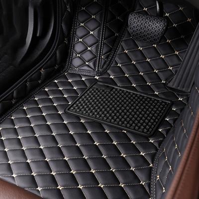 China Custom Car Mats Full Car PVC Business Custom Leather Anti-Slip Waterproof Interior Accessories Carpets for sale