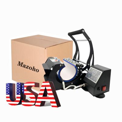 China USA Warehouse 20oz Personalized Custom Sublimation Masks Straight Tumbler Printing Machine Heat Press Sublimation Machine for sale