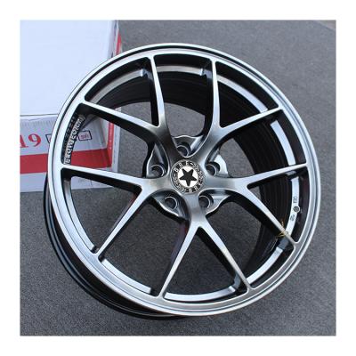 China ALLOY China Profession Supplier Rid Black 5 Holes Spokes Watch 15-19 Inch Size Car Magnesium Wheels Aluminum Alloy Wheel For Vehicle for sale