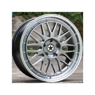 China ALLOY Hot Selling Trending 16 17 18 19 Inch Fashion LM 15 Black 5 Holes Cast Shaped Wheels Lightweight Wheel For Car for sale