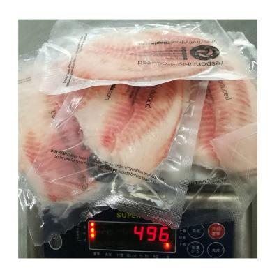 China NATURE Black Tilapia FILLETS Seafood Frozen Black Tilapia Fish Fillet China Product for sale