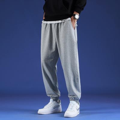 China QUICK DRY Plus Size High Quality Polyester Men's Custom Joggers Sweatpants Mens Gym Joggers for sale