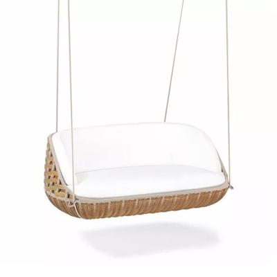 China Wholesale Outdoor Rattan (Other) Adjustable Living Room Furniture Swing Hanging Single Egg Chair for sale