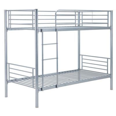 China Newest Factory Free Sample Bedroom Furniture Wholesale Design Metal Iron Bunk Bed Prices Student Bunk Bed for sale