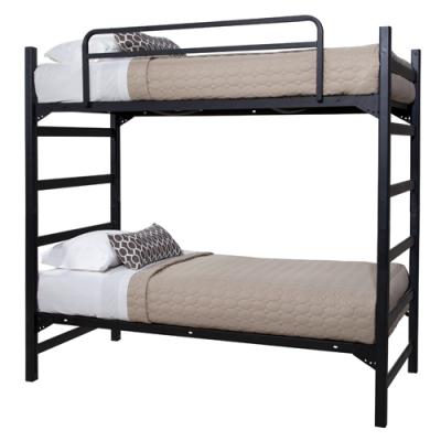 China Factory Wholesale Best Full Size Bedroom Furniture Dormitory Metal Bunk Bed for sale