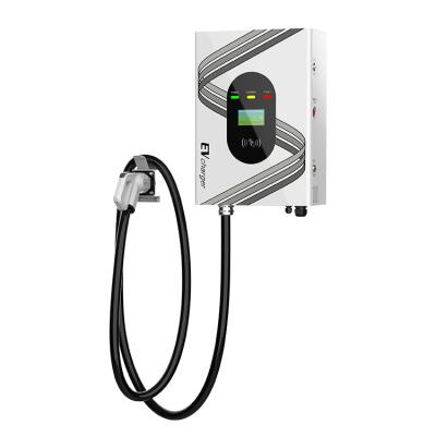 China China-chic New DC-EG20-20KW New EV Wallbox DC Charger Support CCS COMBO2 EV Charger Wall Mounted Fast Station For Car for sale