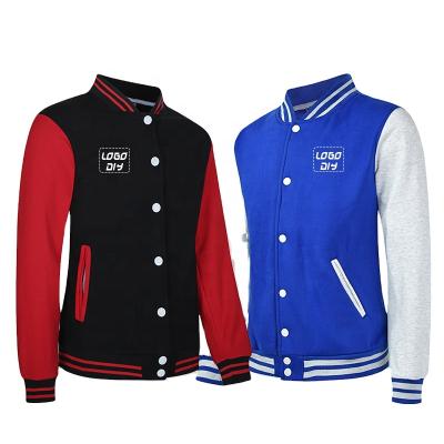 China Cheap unisex casual baseball jackets sports supply price MINK WOOL jackets uniforms antibacterial experts antibacterial hoodies for sale