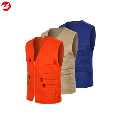 China Anti-pilling anti-pilling best selling polyester multi pocket bullet proof vest / cotton safety vest for sale