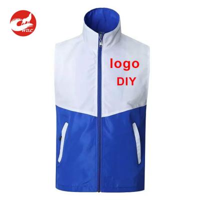 China Cheapest Custom Work Colorful Anti-Shrink Vest Double Layer Sleeveless Vest With Logo Waterproof Vest for sale