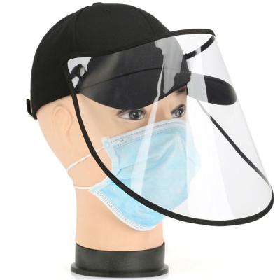 China New Design Cover Feature Child COMMON Face Mask Removable Hat Protective Sports Baseball Cap for sale