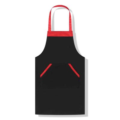 China 2020 New Arrival Wholesale Custom Printed Women Waitress Cleaning Apron Cooking Cheap Factory Direct Chef Kitchen Apron for sale