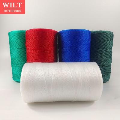 China Multi Purpose Nylon 210d Polyester Tying Twine Agriculture High Quality New Arrival Poly Polyethylene High Tenacity Pe Material Fishing for sale