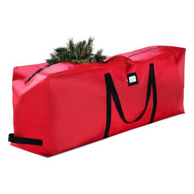 China Sustainable Tartan Plaid Christmas Tree Bag Storage Waterproof Christmas Tree Storage Bag Factory PriceChristmas Tree Bags Large for sale