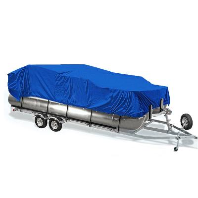 China Factory Direct Selling Oxford Stacer 570 Waterproof UV Boat Cover Aluminum Protection Boat for sale