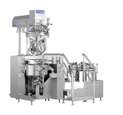 China Viscous Liquid Homogenizer Emulsifier Vacuum Mixer Vacuum Homogenizing and Emulsifying Mixer for sale