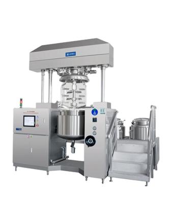 China Viscous Liquid Vacuum Homogenizer Emulsifying Mixing Tank For Tartar Removing Toothpaste for sale