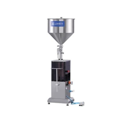 China Small chemical semi automatic liquid filling machine for cosmetic for sale