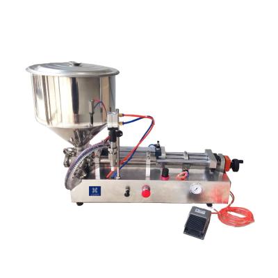 China chemical mayonnaise making filling machine/piston filler for viscous liquids/cosmetic cream filling machine for sale