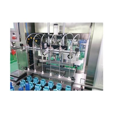 China Automatic Liquid Beverage Filling Machine / Cream Lotion Cosmetics Filling Machine for sale