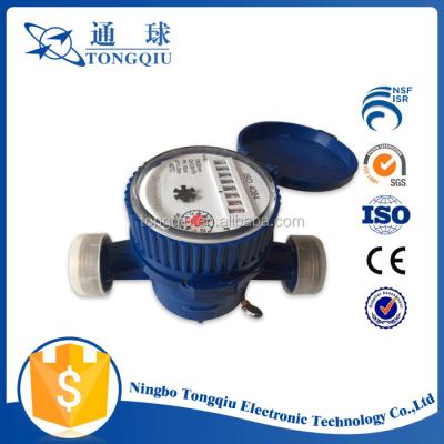 China Factory Wholesale Brass Hot Sales Tongqiu Single Jet Dry Dial 20mm Water Meter for sale