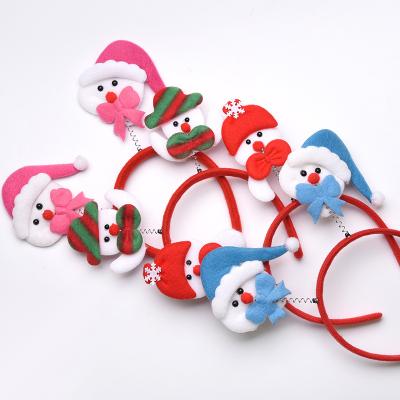 China Wholesale 2020 New Headwear Cartoon Hair Band Headband Cute Cute Cute Animal Popular Kids Hair Antler Band Christmas Gifts for sale