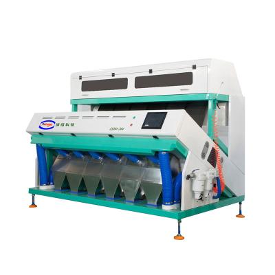 China Grain Processing 6 Chutes Grain Raisin CCD Color Sorter Separate Good From The Bad for sale