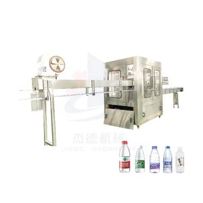 China Food Auto 3-in-1 Bottle Pure Water Or Mineral Water / Line Bottle Filling Machine for sale