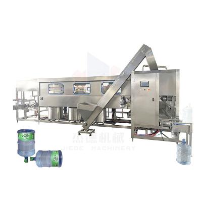 China Food Wholesales Automatic 5 Gallon Water Filling Machine / 5 Gallon Bottle Washing Filling Capping Machine for sale