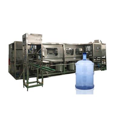 China Full Automatic Food Gallons 5/20 L Barrel Water Filling Production Line/Filling Machine for sale