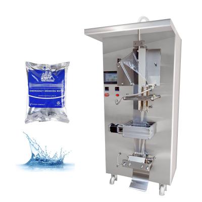 China Food bag filling sealing machine for 100-500ml pure water liquid filling machine for sale