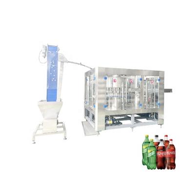 China DCGF18-18-6 Plastic Food Bottle Carbonated Drink Filling Line / Machine / Device For Screw Cap for sale