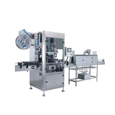 China Automatic Shrink Sleeve Labeling Machine Jar Labeling Machine Food Bottle Labeling Machine for sale