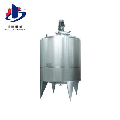 China food & Factory Sale Beverage Automatic Stainless Steel Storage Tank Single Layer Raw Water Well Tank for sale