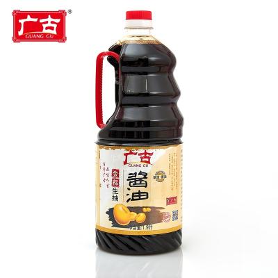 China Soy Bean Brewed Light Soy Sauce 1.9L*6 Food Coloring Bottle Carton Gluten Soy Sauce for sale