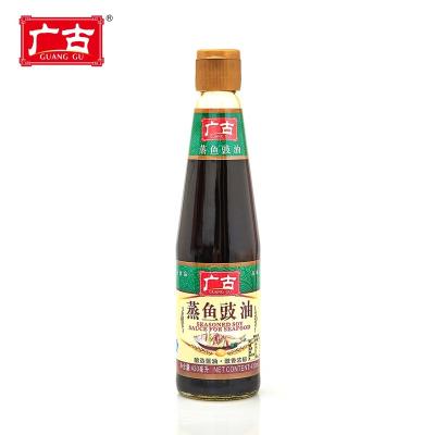 China Food Coloring 430ml Naturally Brewed Seasoned Soy Sauce For Seafood for sale