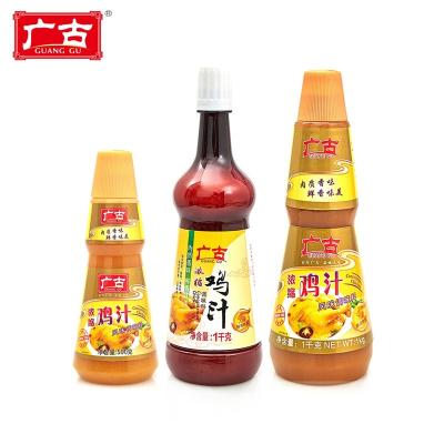 China Water Guanggu Chicken Sauce 1Kg Juice Concentrate Chicken Bouillon Liquid for sale