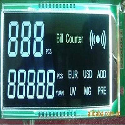 China Custom 7 Segment 4 /5 /6 /12/20 /22 Digit TN STN FSTN VA LCD Display Screen Car LCD Customized for sale