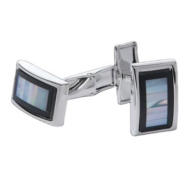 China HS Made In Stone Modern Wedding HS Luxurious Cufflinks For Suit for sale