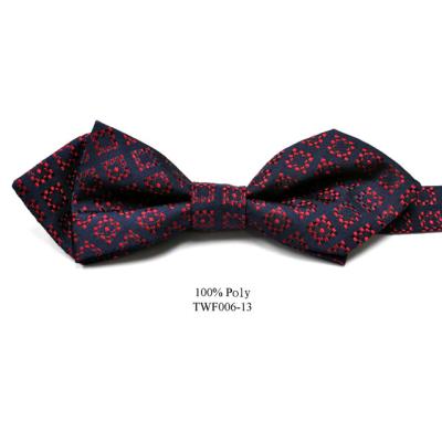 China Vogue Diamond Shaped Tie For Man Professional Classic Micro Bow Tie for sale