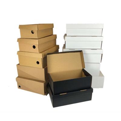 China Recycled Materials Luxury Product Cardboard Sneaker Packaging Shoe Box With Customized Logo Packaging for sale