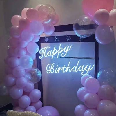 China Long Lasting Custom Advertising Led Neon Light Signs Custom Neon Sign For Party Wedding Birthday Decoration for sale