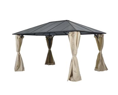 China Patio Pergola Tent Aluminum Canopy\Garden\Outdoor Aluminum Steel Frame Gazebo Pergola Gazebo 12*18 for sale