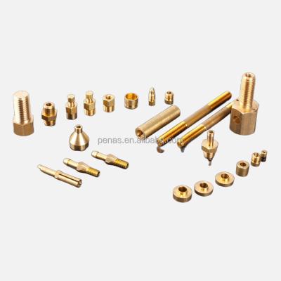 China High Quality Brass Aluminum CNC Turning Machine Parts Customs Service OEM Available Manufacturer for sale