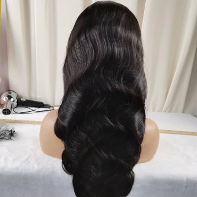 China Body Wave 210% Density Cuticle Aligned Virgin Human Hair Lace Front Wig for sale